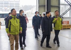 2月23日十堰市委書記張維國、副市長王曉一行到震序公司調(diào)研